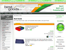 Tablet Screenshot of best-goods.de